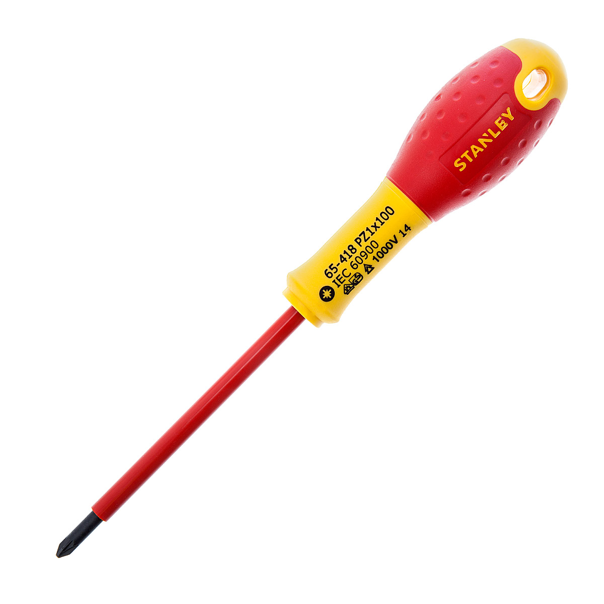 Stanley 0-65-418 Schraubendreher FatMax isol. PZ1 100mm