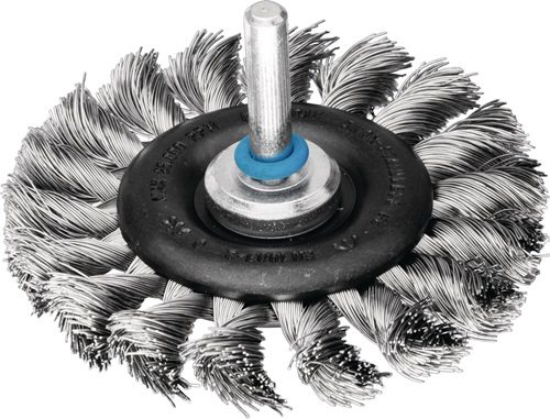 PFERD TOOLS 43107013 Rundbürste RBG 7012/6 INOX 0,35 D. 76 mm 6 mm Drahtstärke 0