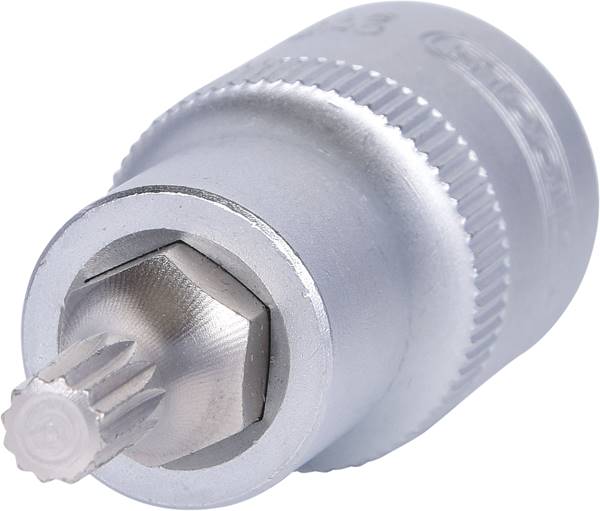 KS Tools 911.1341 1/2'' Bit-Stecknuss XZN, M6, 55 mm