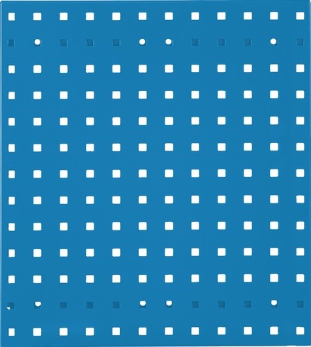 RASTERPLAN 4001.00.0510 Lochplatte  B450xL500mm himmelblau, RAL 5015