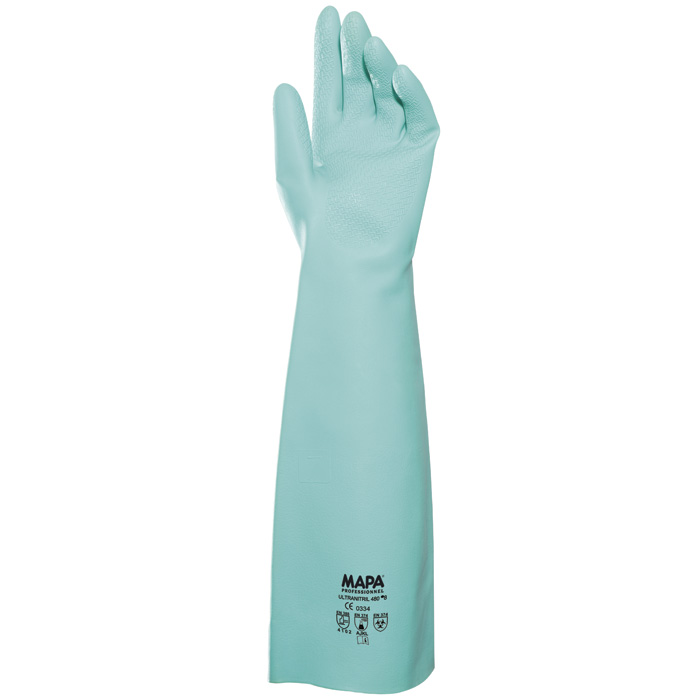 Gr .10 *ULTRANITRIL 480* MAPA® grün *ULTRANITRIL PERFORMANCE 480* MAPA® GLOVES