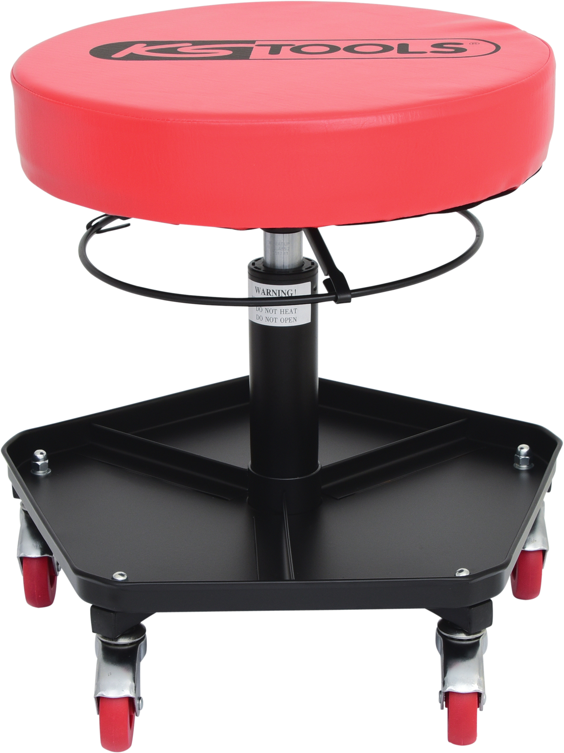 KS Tools 500.8030 Fahrbarer und höhenverstellbarer Hocker