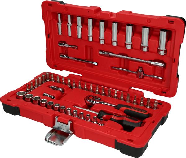KS Tools 958.0654 1/4 CHROMEplus Steckschlüssel-Satz, 54-tlg.