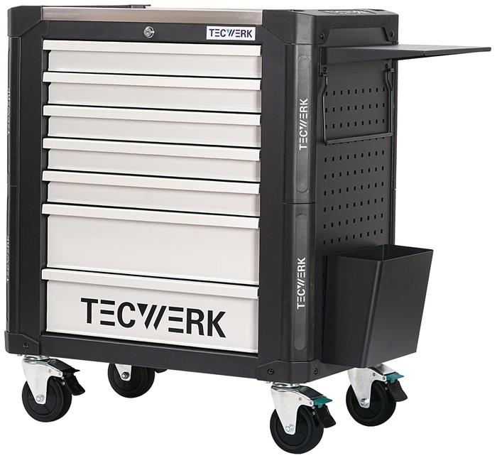 TECWERK  Werkzeugwagen PROFI 2.0 B845xT515xH1015mm 650 kg 7 Schubladen Stahlblec