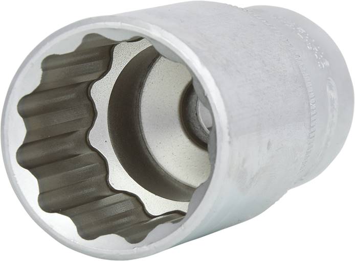 KS Tools 917.1274 1/2'' 12-kant-Stecknuss, lang, 30mm