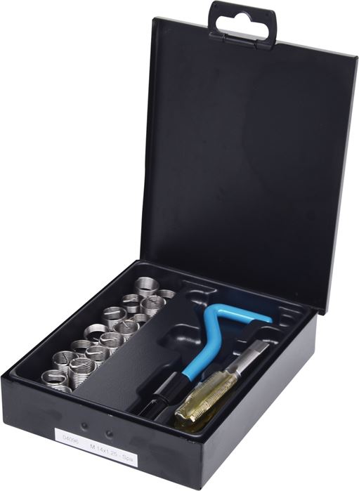 KS Tools 150.6140 Nirostahl Gewinde-Reparatur-Satz M14x1,25mm