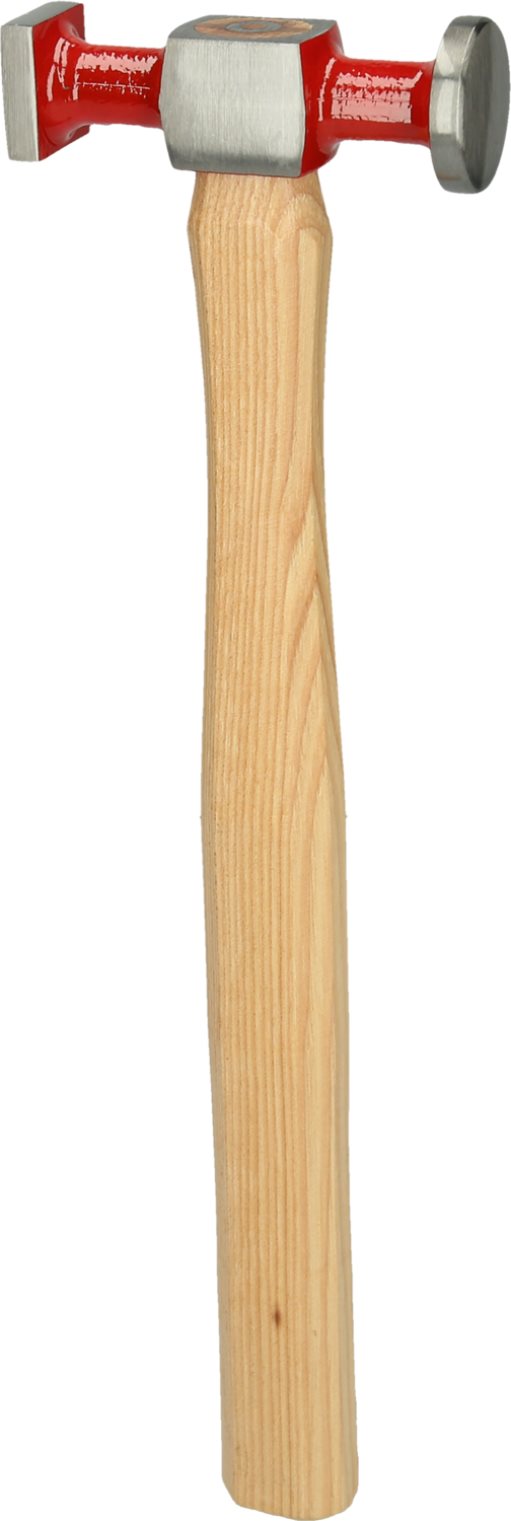 KS Tools 140.2135 Karosserie-Standard-Hammer, rund/eckig/gewölbt, 325mm