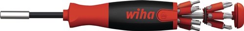 WIHA 38601 Magazinbithalter LiftUp 13-teilig Schlitz / PH / PZD / TORX® / 6-kant