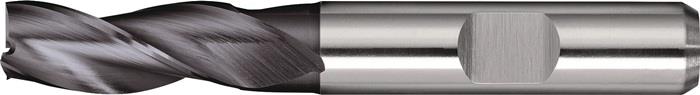 TECWERK 2000866029 Bohrnutenfräser DIN 844 TypN D.15mm HSS-Co8 TiCN Weldon Z.3 l