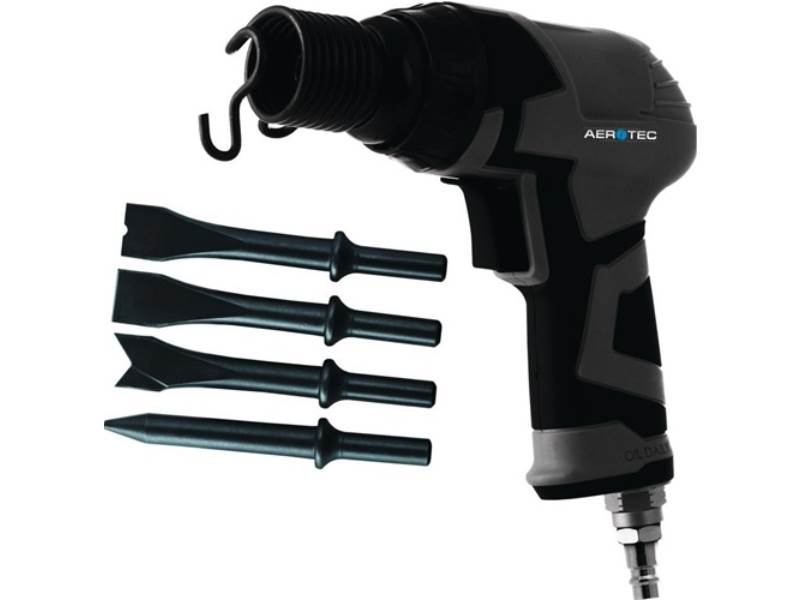 AEROTEC 201502009 Druckluftmeißelhammer CSP 150 Set 4500 min-¹ 11 mm Sechskant 4