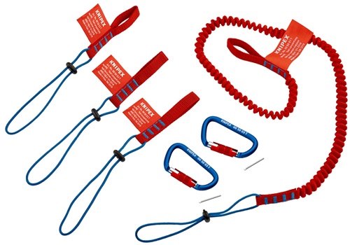 KNIPEX 00 50 04 T BK Sicherungssystem-Set  6-teilig