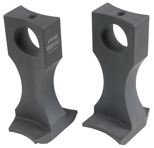 KS Tools 440.0634 Demontage-Druckfuß-Satz für Kompaktradlager, 2-tlg.