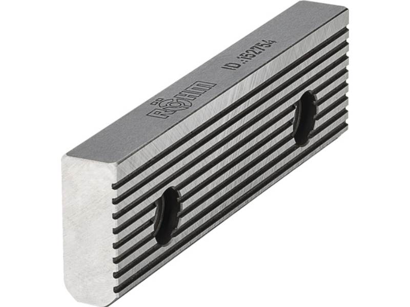 RÖHM 152755 Normalbacke SGN Backenbreite 160 mm glatt/gerillt passend zu RB/RS/U