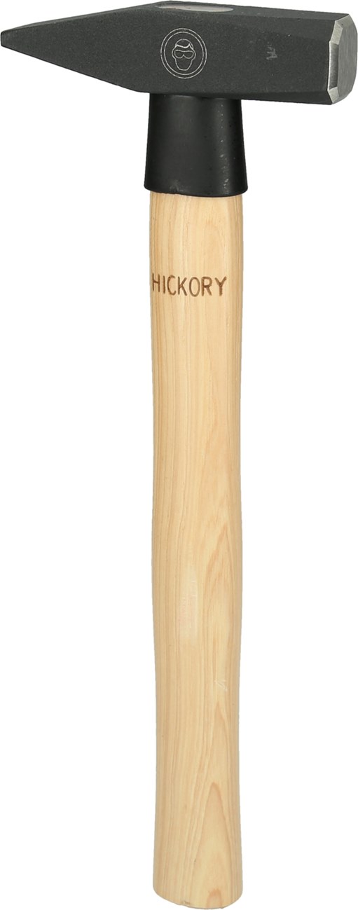 KS Tools 142.1315 Schlosserhammer mit Hickorystiel, 400g