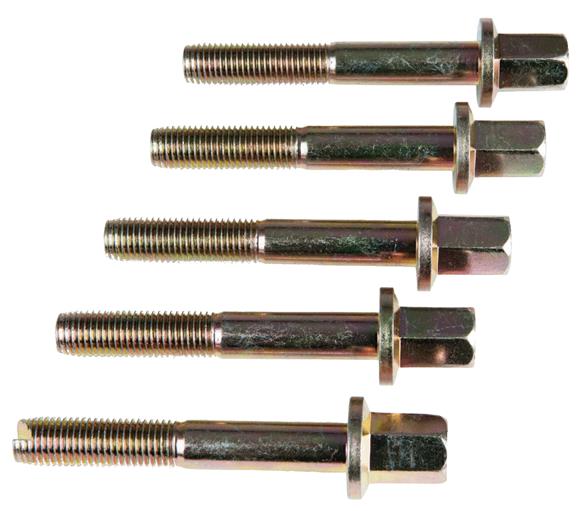 KS Tools 700.1482 Abziehschrauben mit Bund + Reinigungsnut M12x1,5
