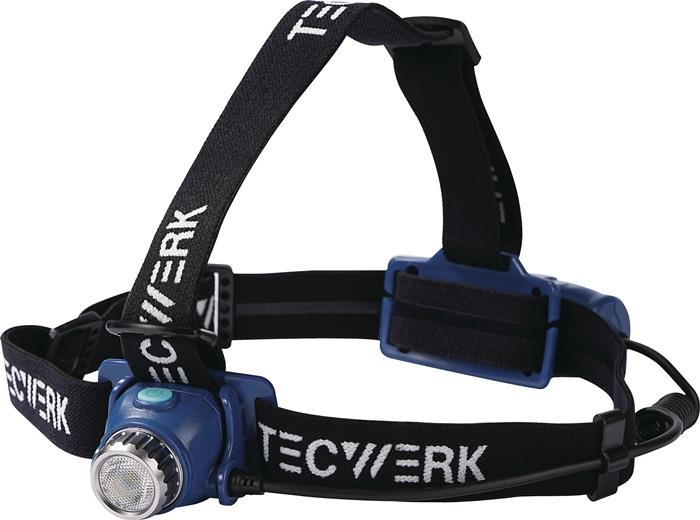 TECWERK 2000877184 LED-Kopfleuchte 3,7V 2600 mAh Li-ion 5V TECWERK 2000877184
