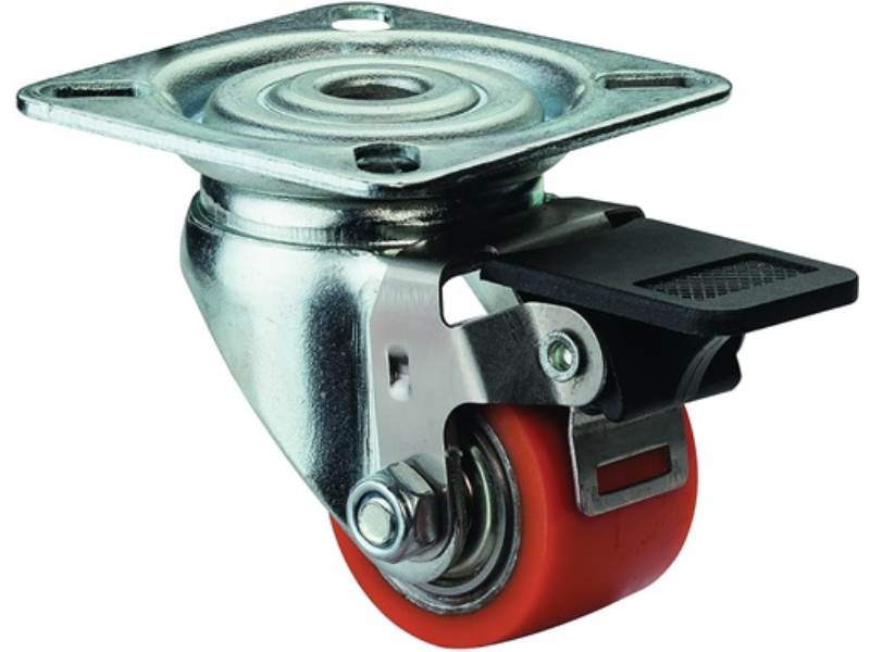 BS ROLLEN A620.C10.035 Lenkrolle mit Feststeller  Rad-Ø 35 mm Tragfähigkeit 100