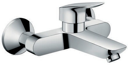 HANSGROHE 71225000 Einhebel-Waschtischmischer LOGIS chrom DN 15, für Wandmontage