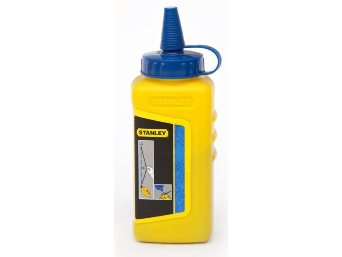 STANLEY 1-47-803 Schlagschnurkreide  225 g blau wasserfest, schwer löslich Kunst