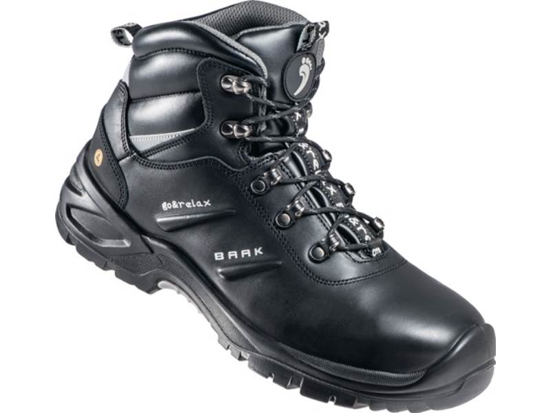 BAAK 7316N-45 Sicherheitsstiefel Harrison Größe 45 W. N (11) schwarz S3 SRC ESD