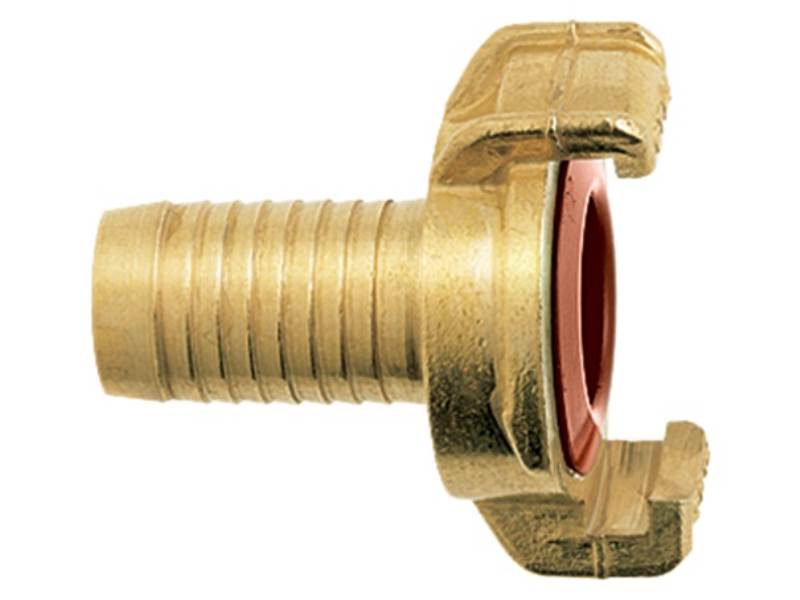 GEKA 02.0106 Schlauchstück GEKA plus K Messing Schlauchgröße 32 mm
