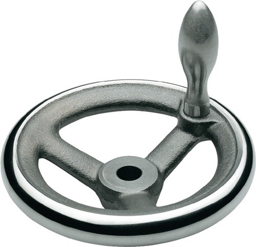 GANTER 950-GG-100-B10-D Handrad GN 950 b 15 mm d1 100 mm d2 10 mm