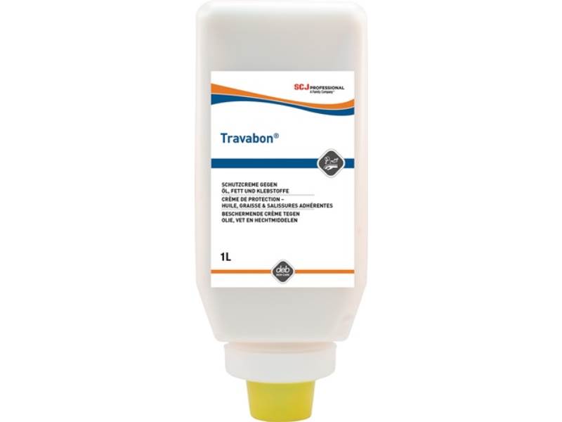SC JOHNSON PROFESSIONAL 22325 Hautschutzsalbe Travabon® 1 l silikonfrei, parfümi