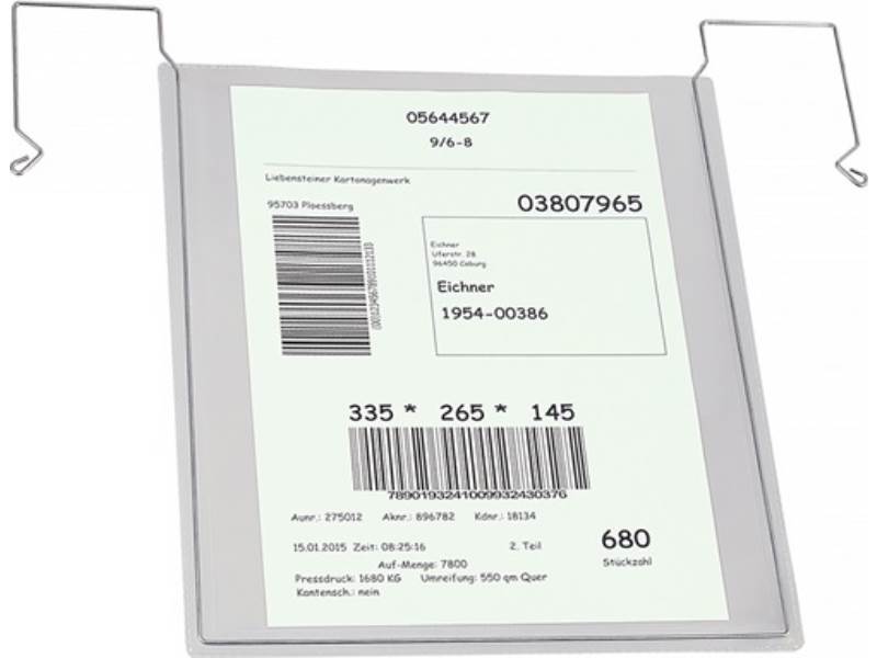 EICHNER 9219-10012 Dokumententasche  B280xH325 mm DIN A4 hoch 10 Stück