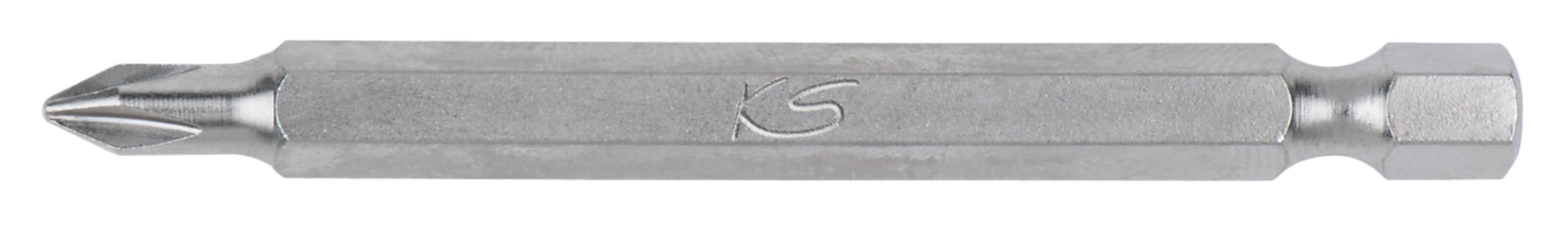 KS Tools 911.7531 1/4'' CLASSIC Bit PH, 75mm, PH2
