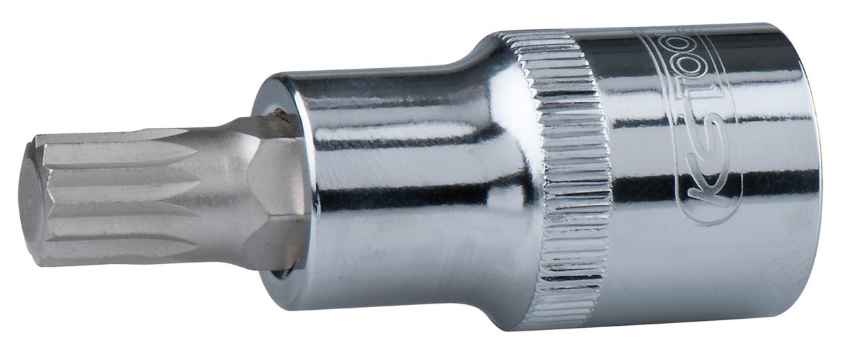 KS Tools 918.1676 1/2'' CHROMEplus Bit-Stecknuss XZN, M14