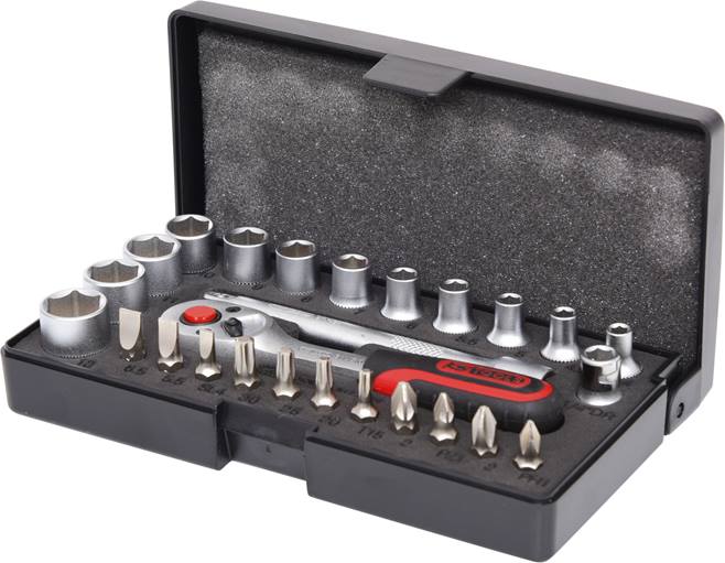 KS Tools 917.0626 1/4'' Steckschlüssel-Satz, 26-tlg.