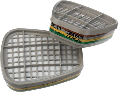 3M ABEK1 Filter, 6059 organische, anorganische,saure Gase/Dämpfe