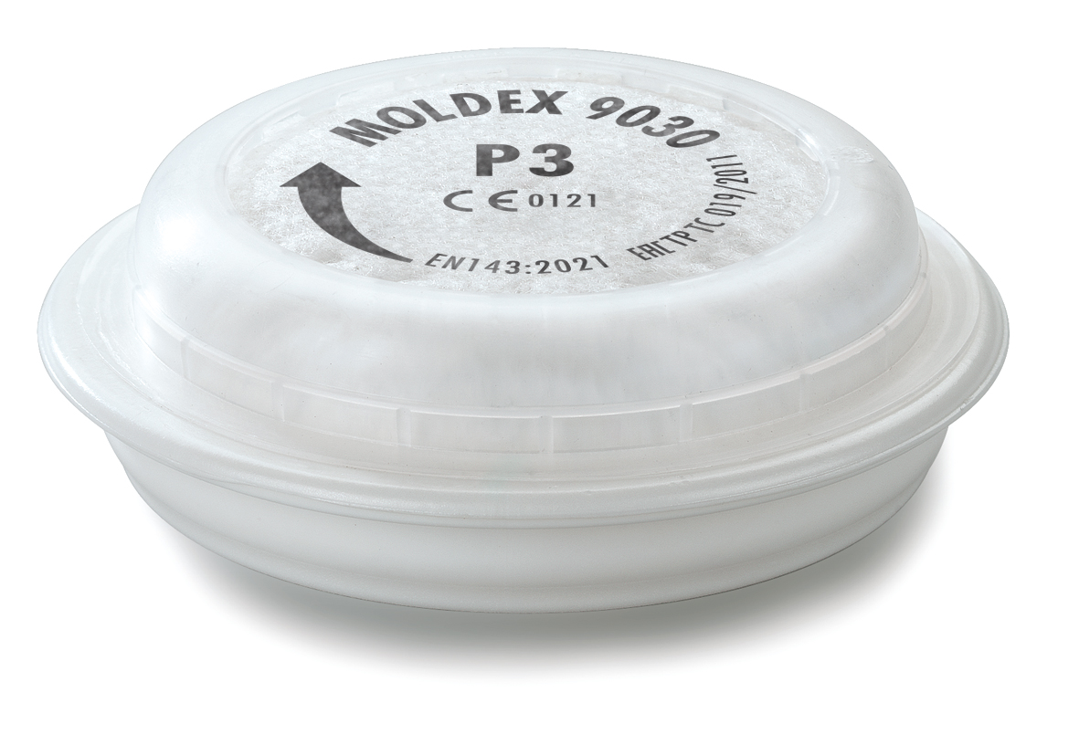 MOLDEX 9030 Partikelfilter P3 R, für Serie 7000 + 9000, EasyLock®