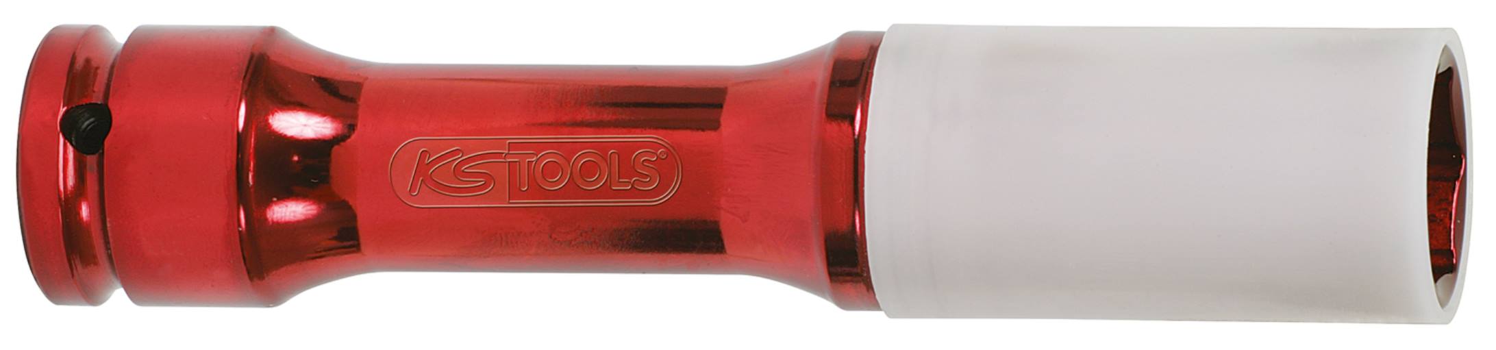 KS Tools 515.2042 1/2'' Alu-Felgen Kraft-Stecknuss, XL, 21mm