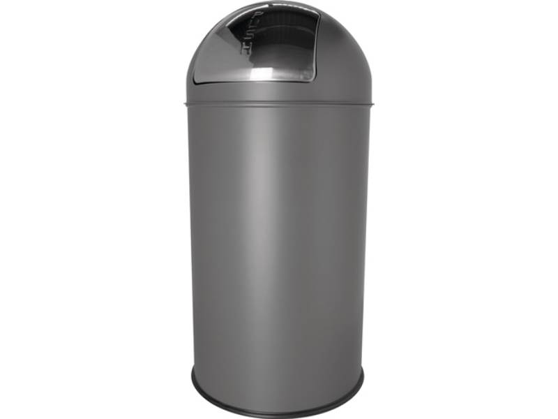 HELIT H2401787 Abfallsammler  D.314xH650mm 30 l mittelgrau
