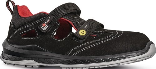 U.POWER RI00136-44 Sicherheitsschuh Scandy Größe 44 W. 11 schwarz S1PS FO SR ESD