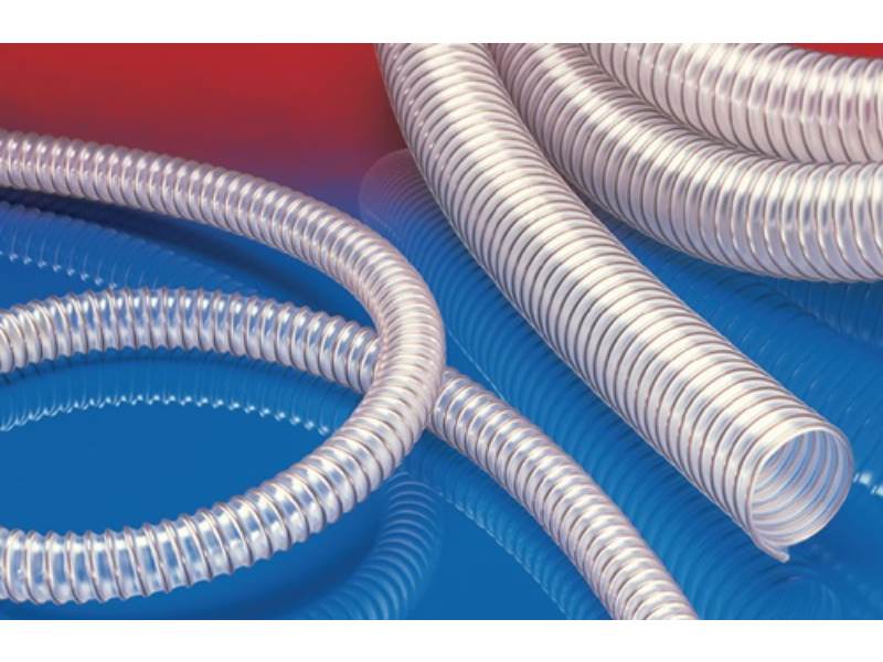 Absaug- u.Förderschl.AIRDUC® PUR 355 FOOD ID 165mm AD 176mm L.10m Rl.NORRES