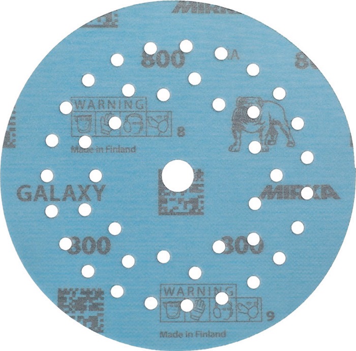 MIRKA FY6M205081 Haftschleifscheibe GALAXY Grip Multifit 125 mm Körnung 800 für