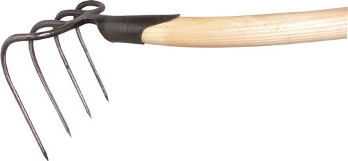 PROMAT 1022 Dunghacke  Zinkenlänge 210 mm m. Federdülle, m. Stiel Gewicht 1200 g