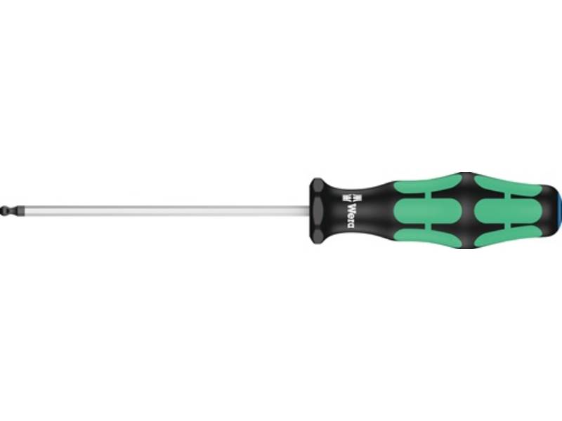 Wera 5022805001 6KT-Kugelkopfschraubendreher 352 SW 3,0 x 100 mm SW 3mm Klingen-