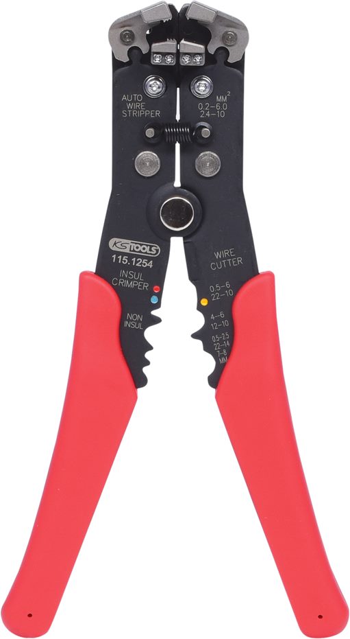 KS Tools 115.1254 Automatik-Abisolierzange, 0,02-6mm