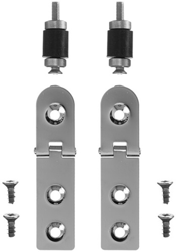 DURAVIT 0061231000 Scharnierpaar Ersatzteile verchromt