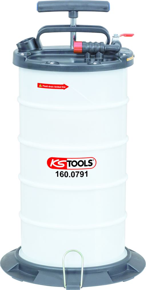 KS Tools 160.0791 Vakuum-Absaugpumpen-Grundgerät, 9,5 Liter