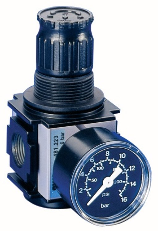 EWO 481.223 Druckregler Typ 481 Gewinde mm 11,89 BG I G 1/4 '' 0,5-10 bar 2000 l