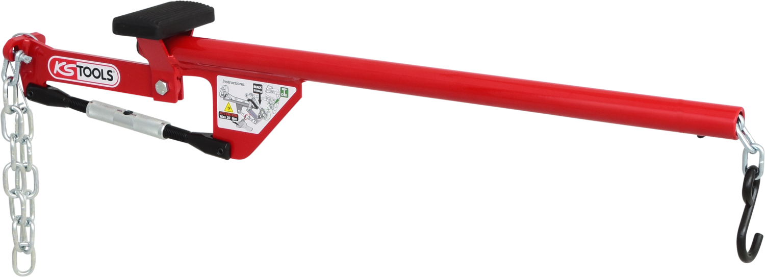 KS Tools 700.1495 Universal-Achshebel mit Kette