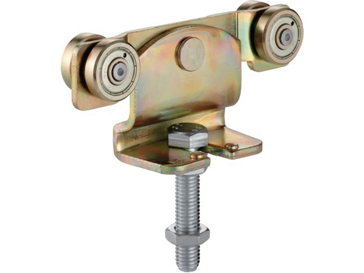 HELM 049120 Rollapparat -91 491 passend für Profil 400 Stahl verzinkt, gelb 200