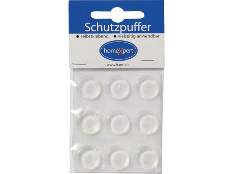 Schutzpuffer 19 mm Kunststoff transparent Koni selbstklebend