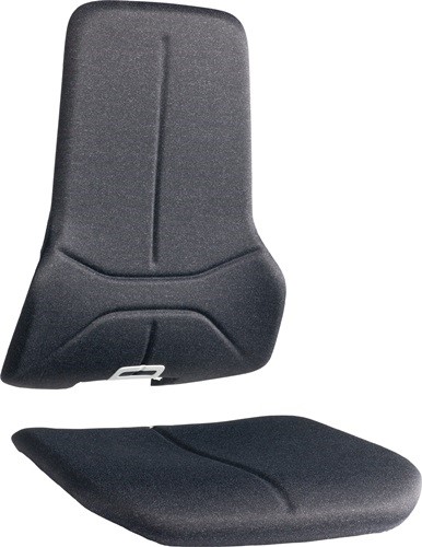 BIMOS 9588-6801 Wechselpolster  Stoff schwarz passend für Sitz und Rückenlehne