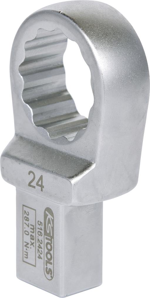 KS Tools 516.2424 14x18mm Einsteck-Ringschlüssel, 24mm