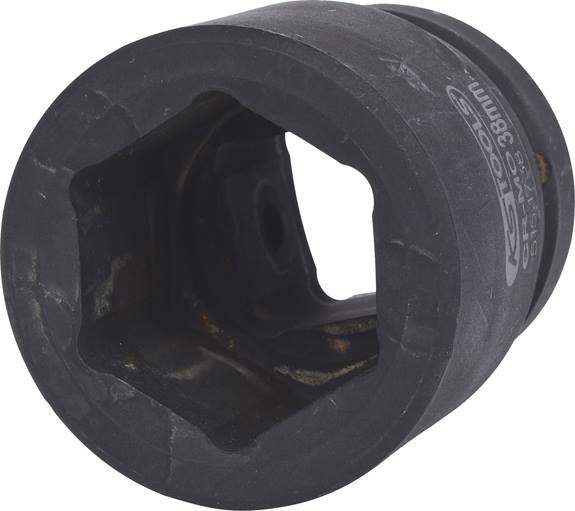 KS Tools 515.1738 1'' Sechskant-Kraft-Stecknuss, kurz, 38mm